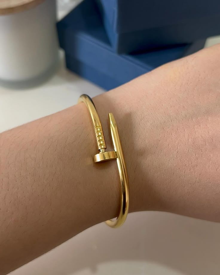 Golden Nail Luxe Bracelet