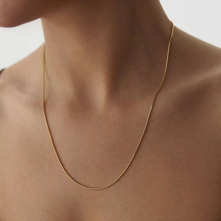 Golden Snake Chain