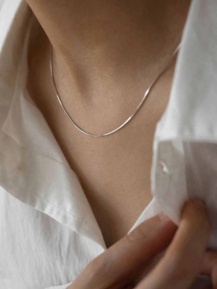 Silver Snake Chain