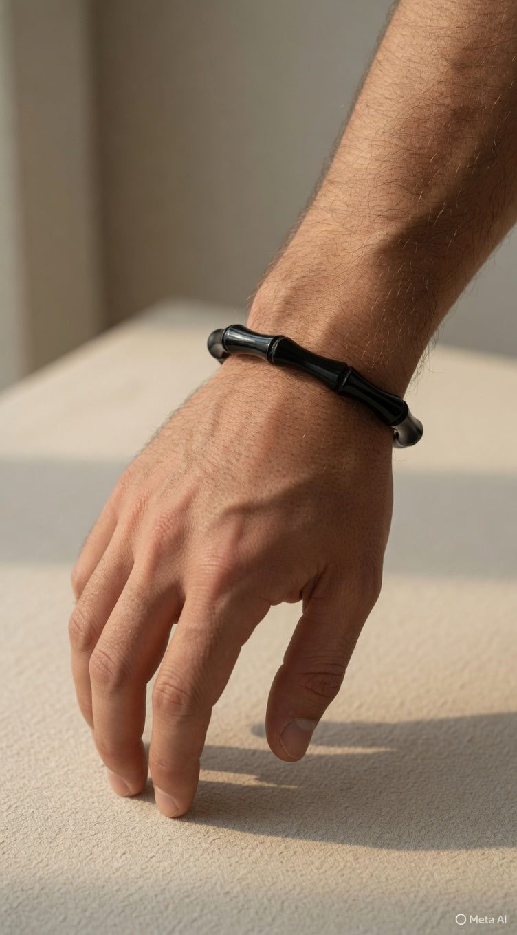 Noir Edge Open Cuff