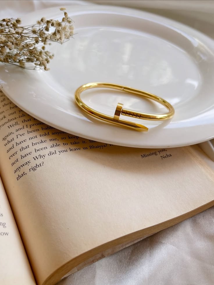 Golden Nail Luxe Bracelet