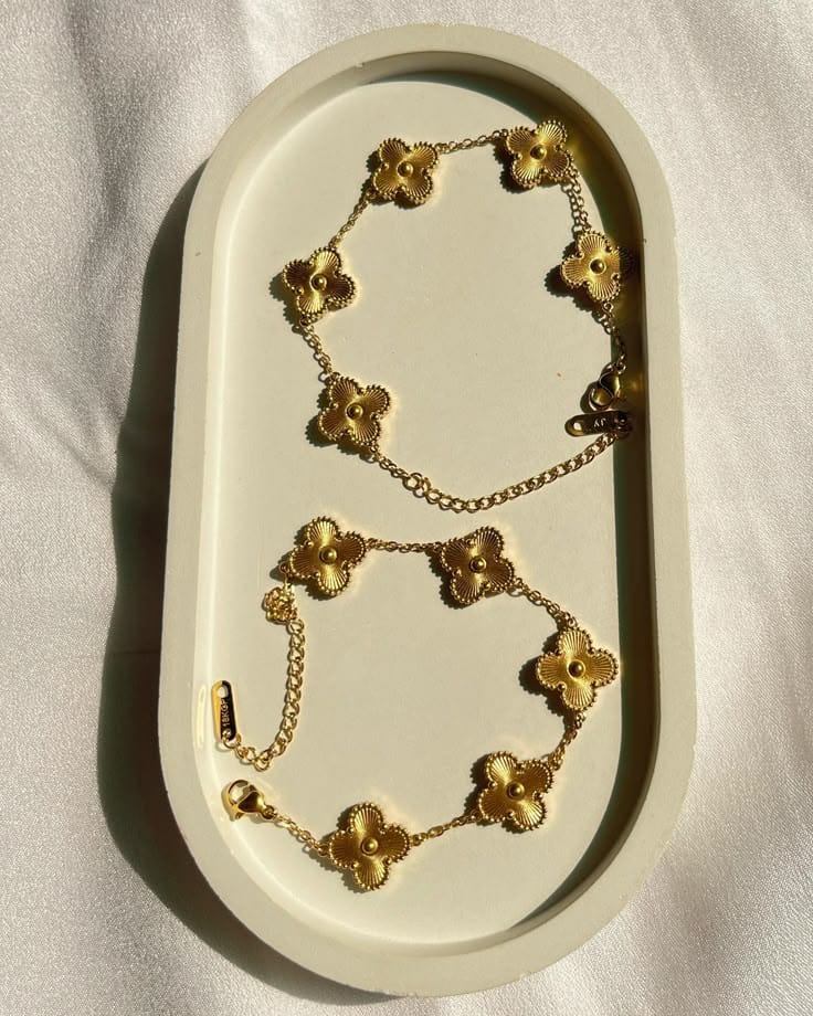 Golden Clover Bracelet