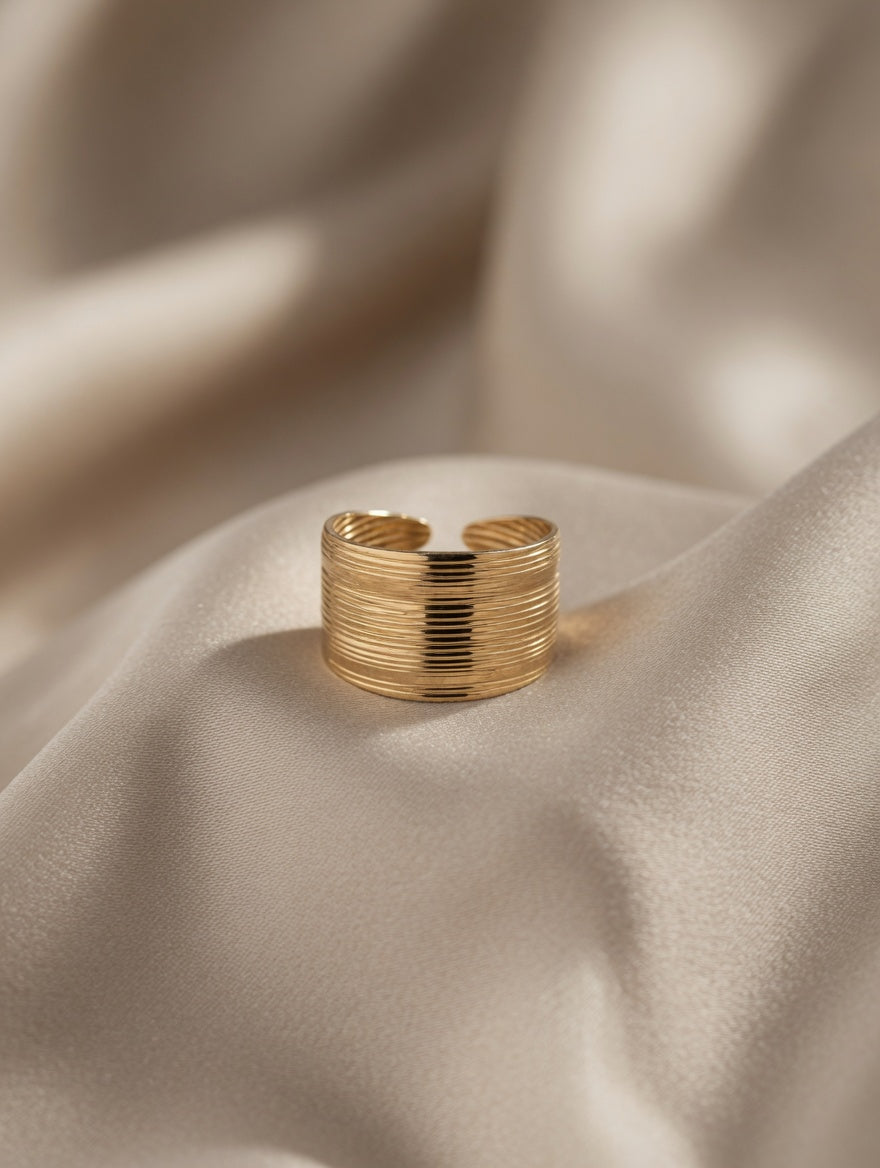 Crinkled Ring